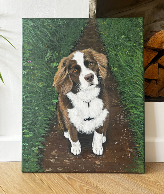 Canvas Portrait (1-3 Pets)