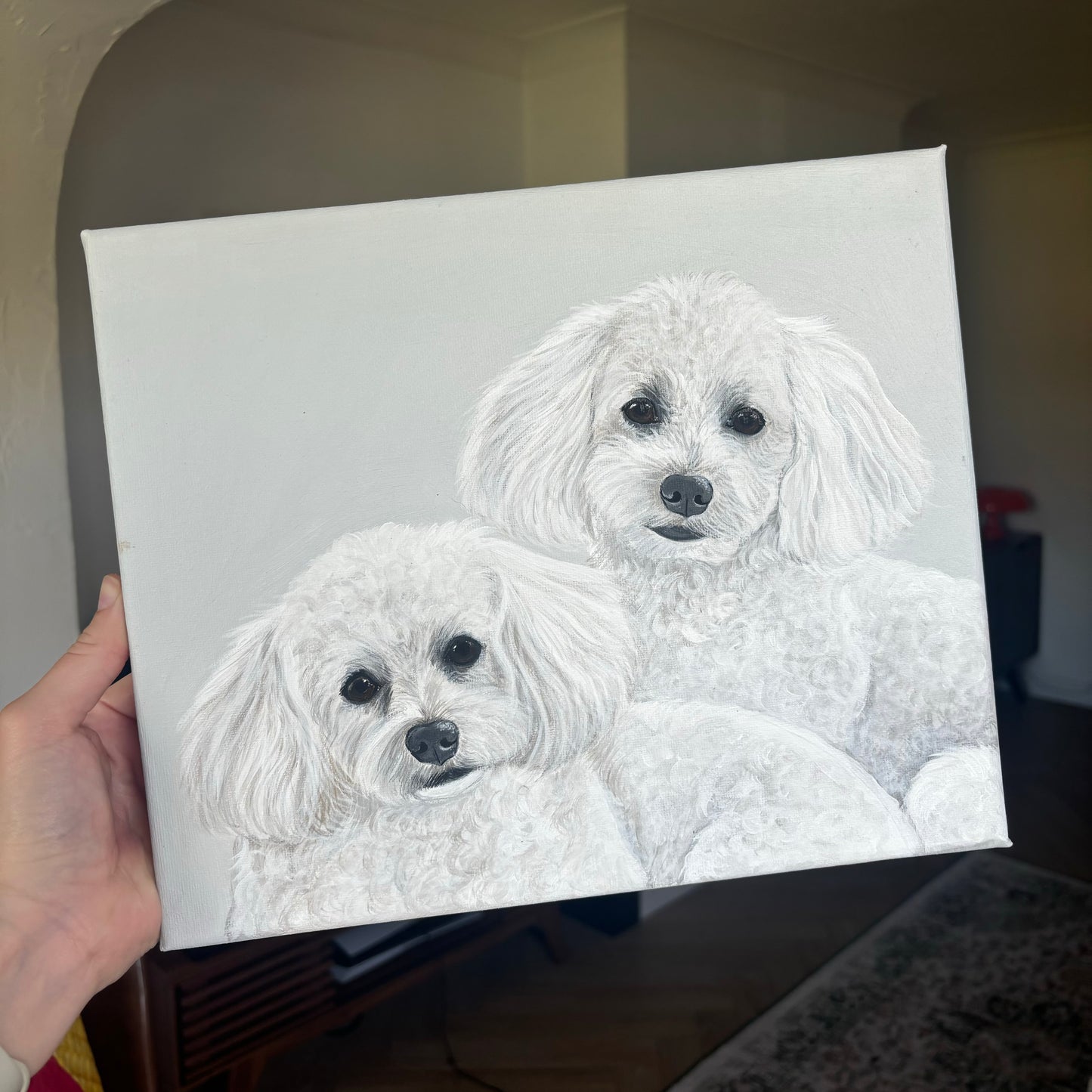 Canvas Portrait (1-3 Pets)