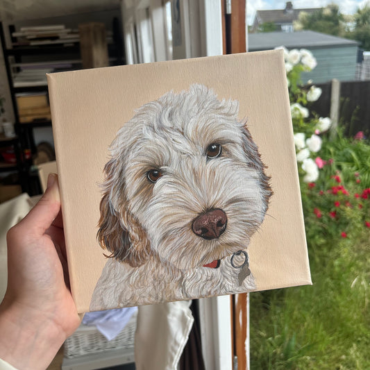 Canvas Portrait - (1 Pet)