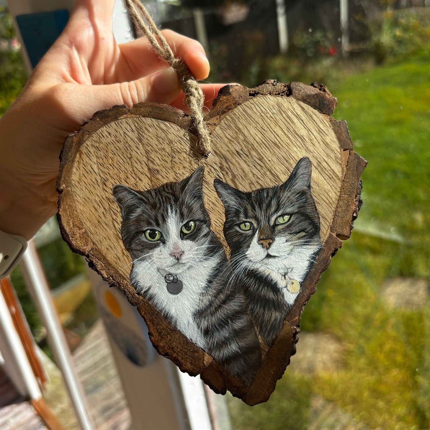 Hanging Wood Slice